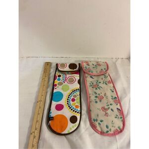 1 Thirty one Curling iron insulated pouch bonus 1 flower sleeve